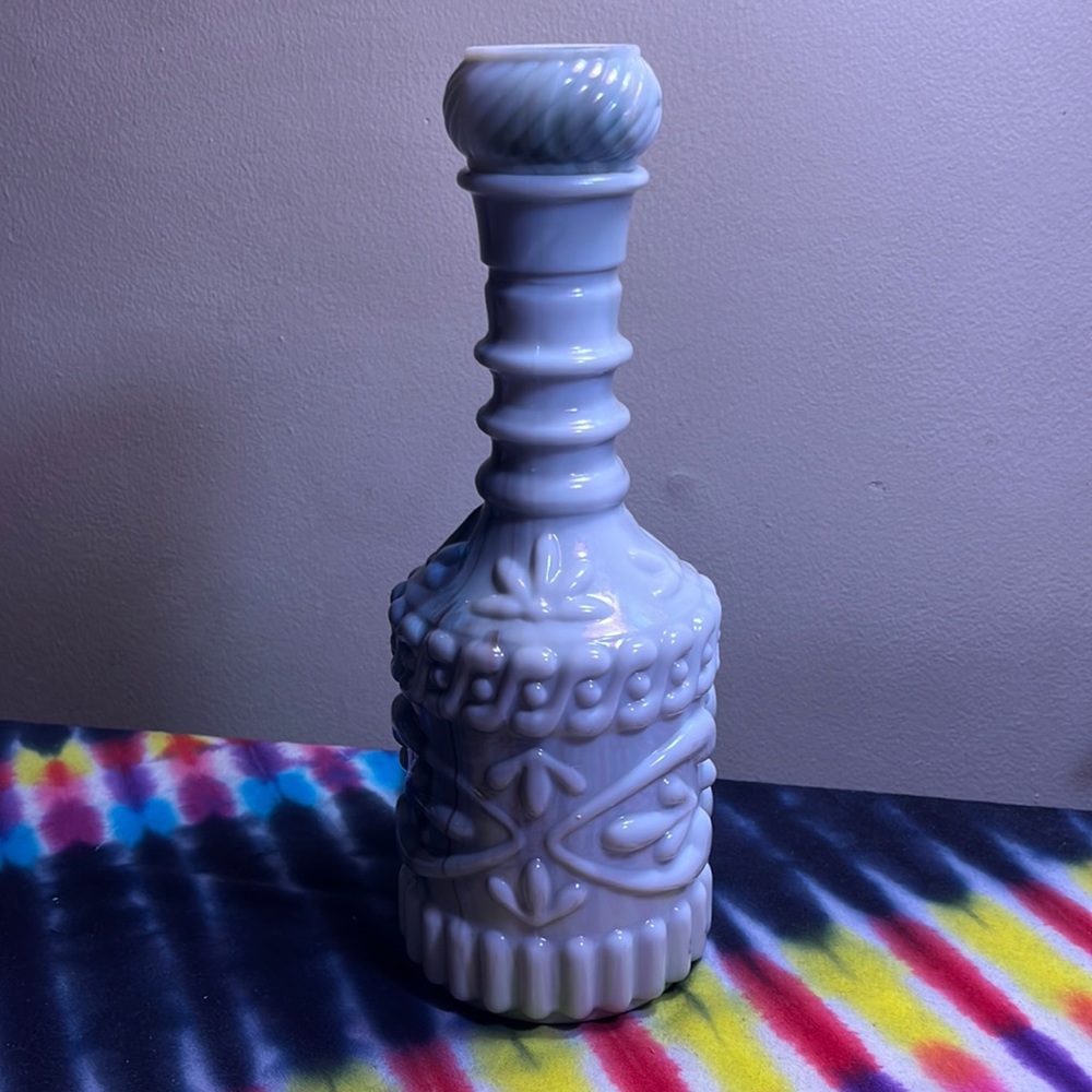 1970s Jim beam bottle slag glass
